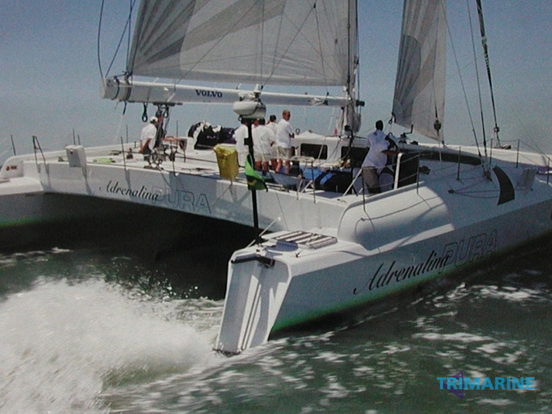 adrenalina pura catamaran