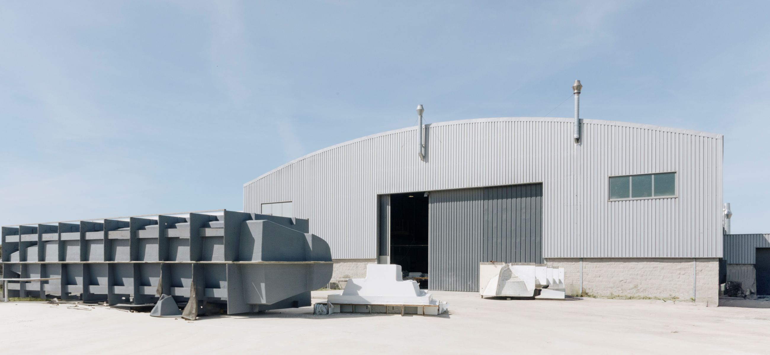 Trimarine Compositos Boatyard Front Building