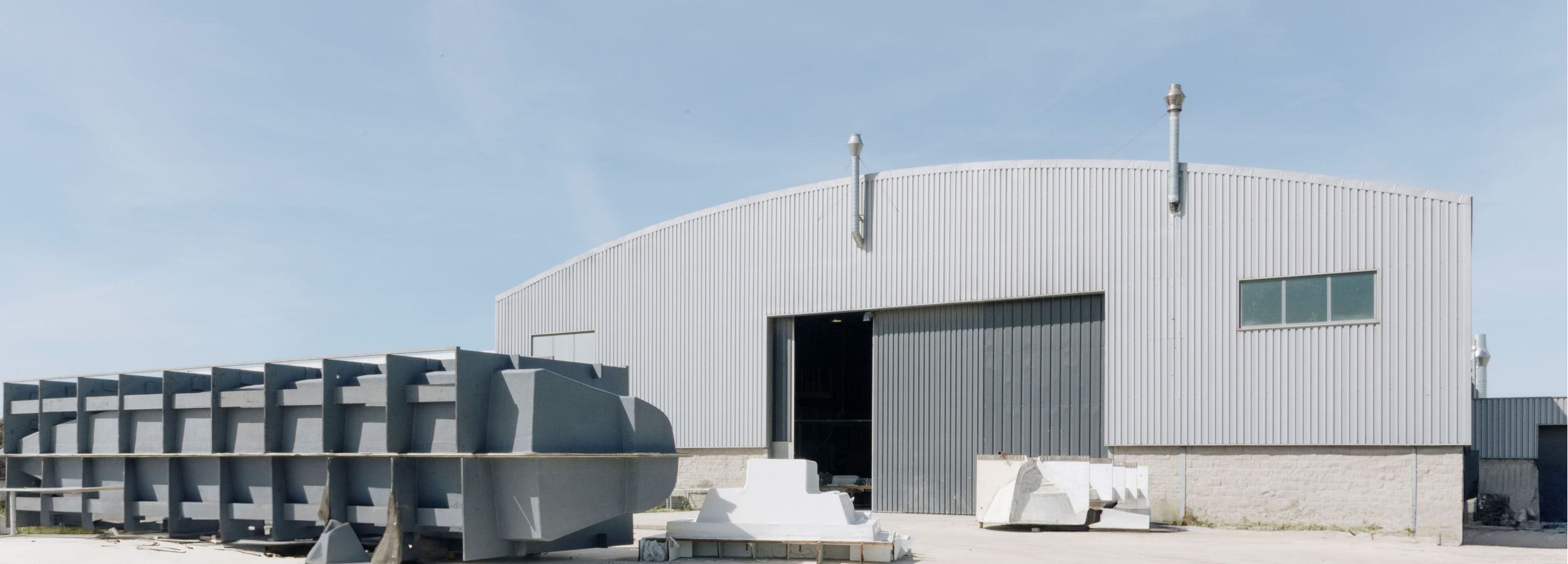 Trimarine Compositos Boatyard Front Building