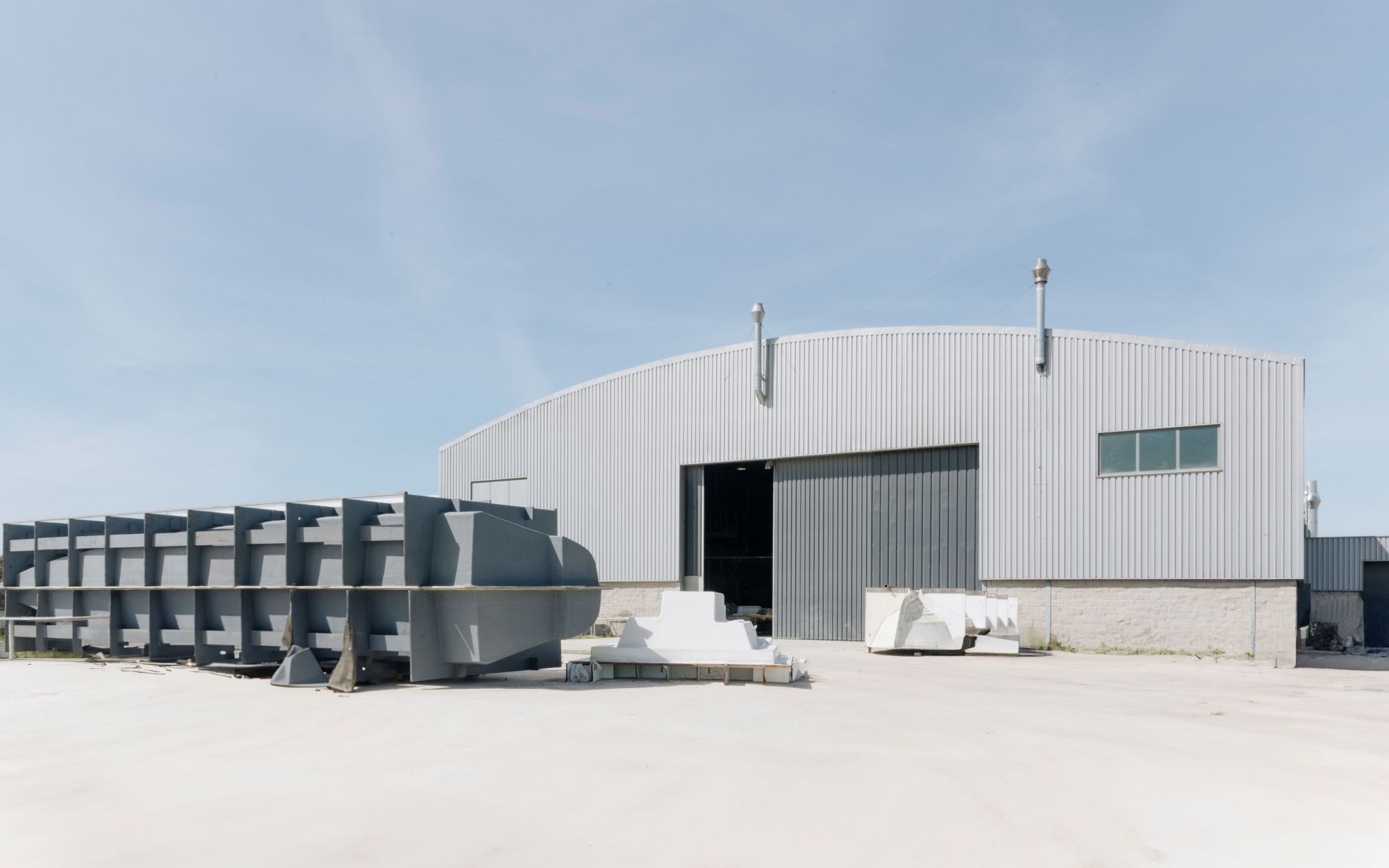 Trimarine Compositos Boatyard Front Building