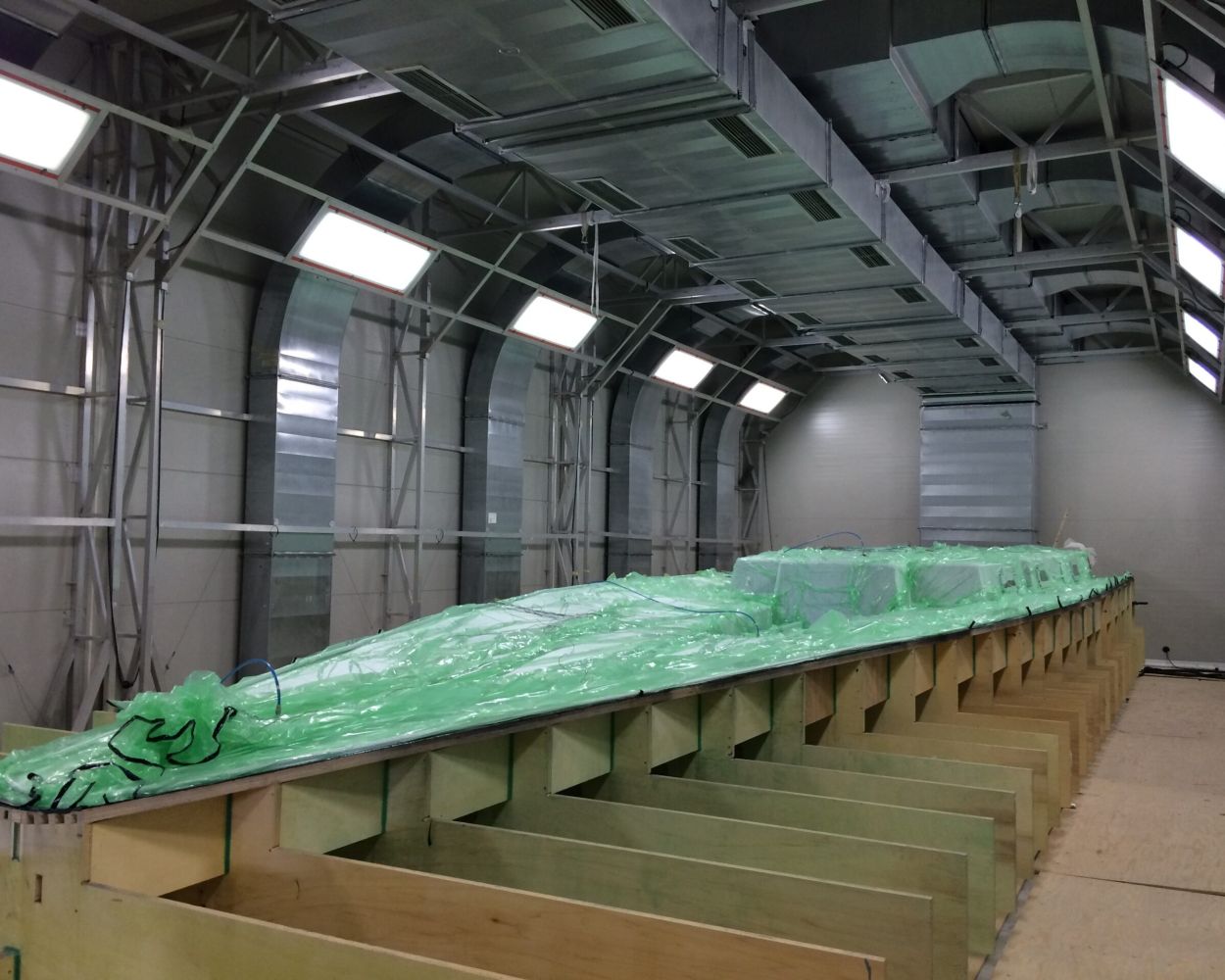 Tokaoma Deck in Trimarine's oven with bag