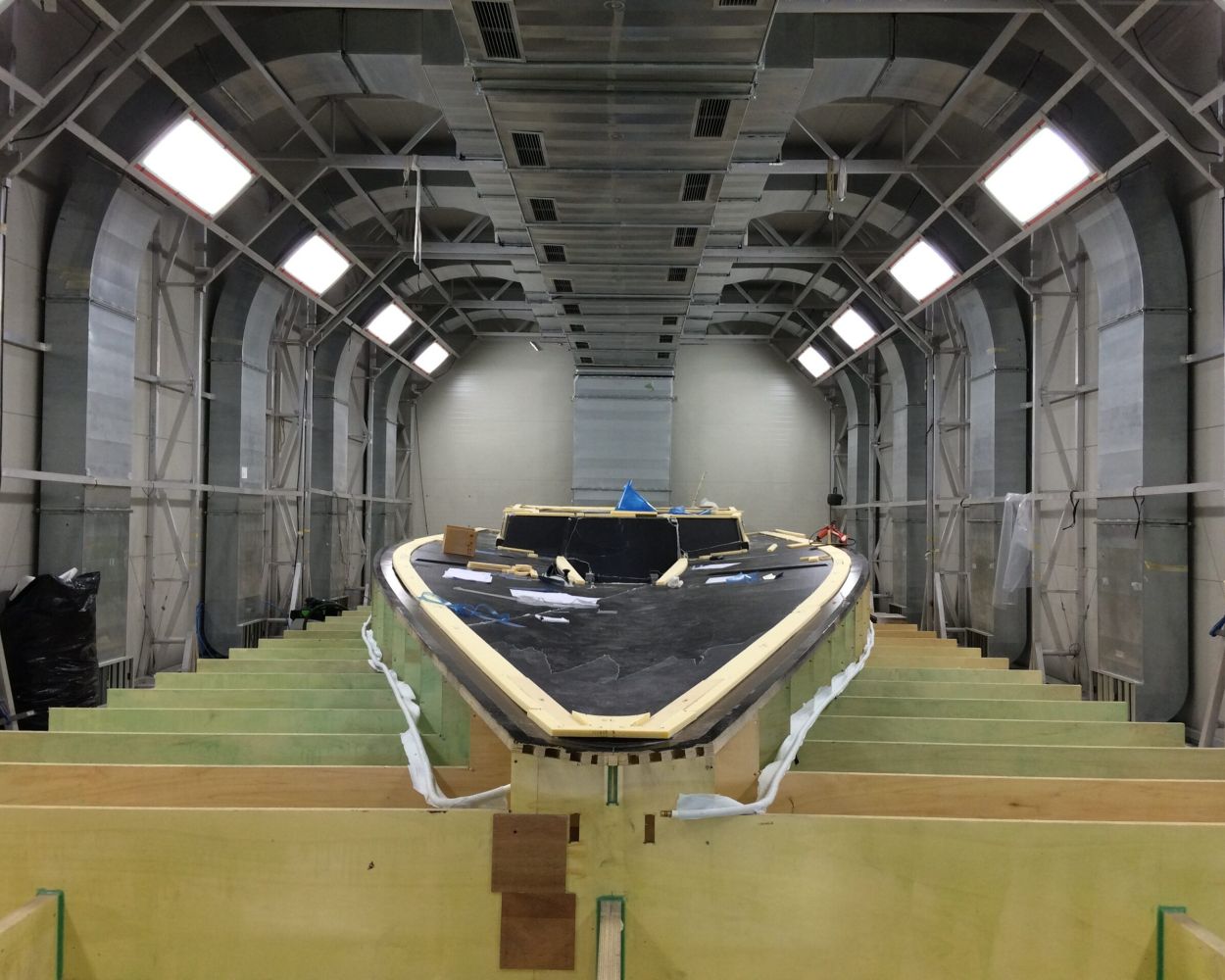 Tokaoma Deck in Trimarine's oven